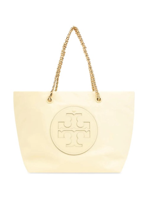 Tory Burch Ella logo-patch tote bag - Neutrals - zdjęcie produktu nr 1