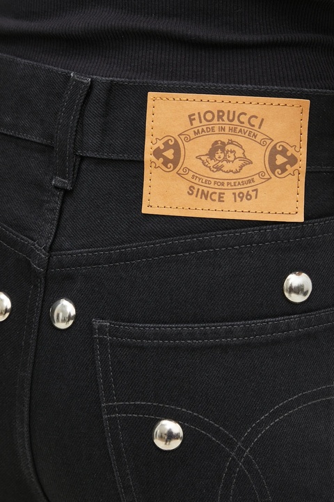 Fiorucci jeansy Metal Bubble Stud Flared damskie high waist U02SPDJE083DN06DN04 - zdjęcie produktu nr 2