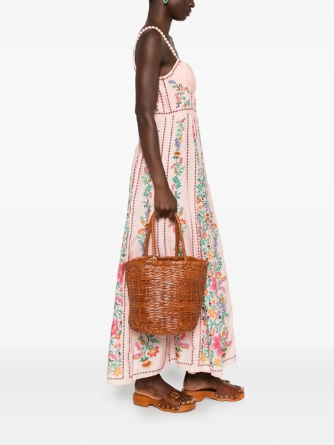 DRAGON DIFFUSION leather bucket bag - Brown - zdjęcie produktu nr 2