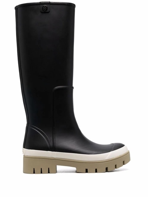Tory Burch ridged rubber sole boots - Black - zdjęcie produktu nr 1