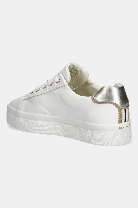 Gant sneakersy skórzane Avona damskie kolor biały 31531989 - zdjęcie produktu nr 2