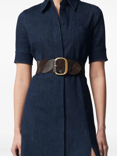 Altuzarra twist braid belt - Brown - zdjęcie produktu nr 2