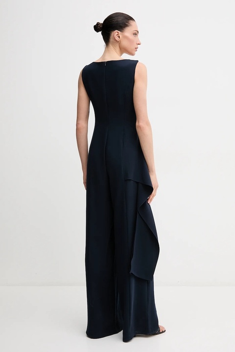 Sandro Ferrone kombinezon kolor granatowy z dekoltem okrągłym S23XBEBRACCINI - zdjęcie produktu nr 2