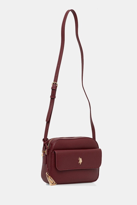 U.S. Polo Assn. torebka Jones kolor bordowy BEUJE8656WVP - zdjęcie produktu nr 1