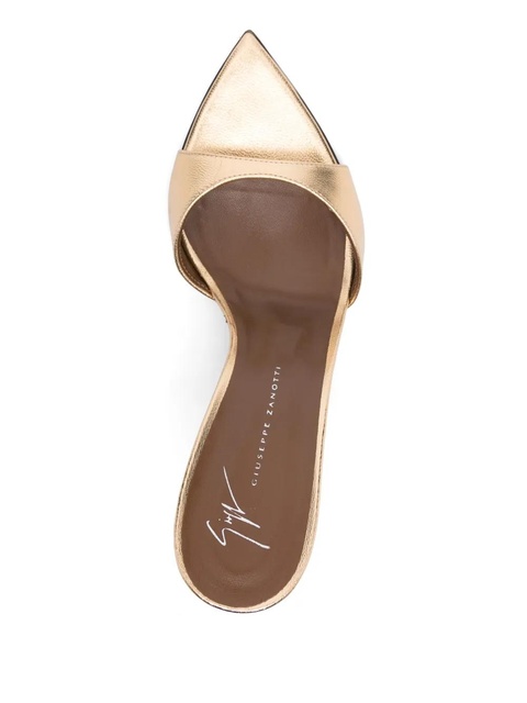 Giuseppe Zanotti 90mm Intriigo sandals - Gold - zdjęcie produktu nr 2
