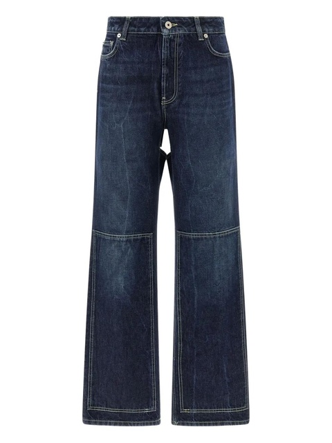 Jean Paul Gaultier The blue cut-out wide-leg jeans - zdjęcie produktu nr 1