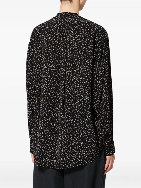 MARANT ÉTOILE Catchell printed shirt - Black - zdjęcie produktu nr 2