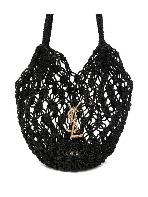 Saint Laurent knotted tote bag - Black - zdjęcie produktu nr 2