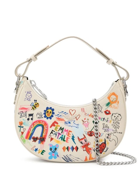 Zadig&Voltaire Moonrock leather shoulder bag - Neutrals - zdjęcie produktu nr 1