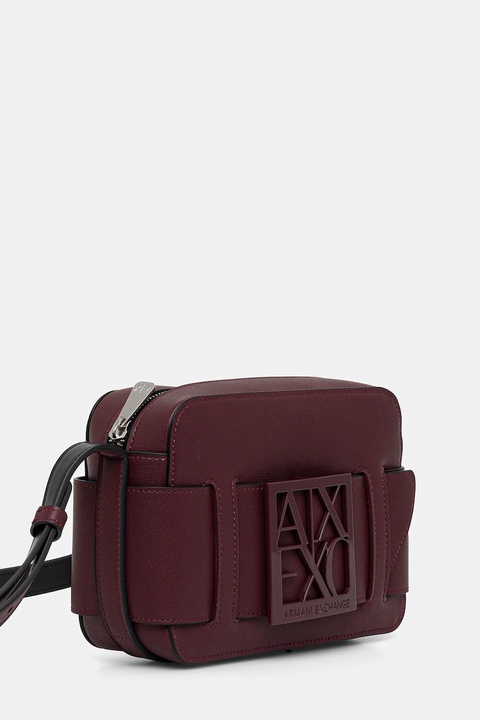 Armani Exchange torebka kolor bordowy 942699 0A874 - zdjęcie produktu nr 2
