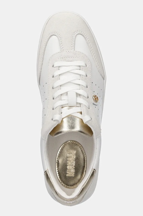 MICHAEL Michael Kors sneakersy skórzane Scotty kolor biały 43F4SCFS2L.795 - zdjęcie produktu nr 2