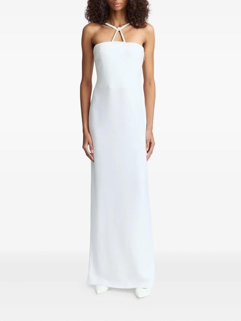 16Arlington Ilian crêpe gown - White - zdjęcie produktu nr 2