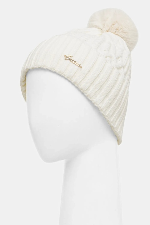 Guess czapka KENDRA kolor beżowy W5BZ15 Z3362 - zdjęcie produktu nr 2