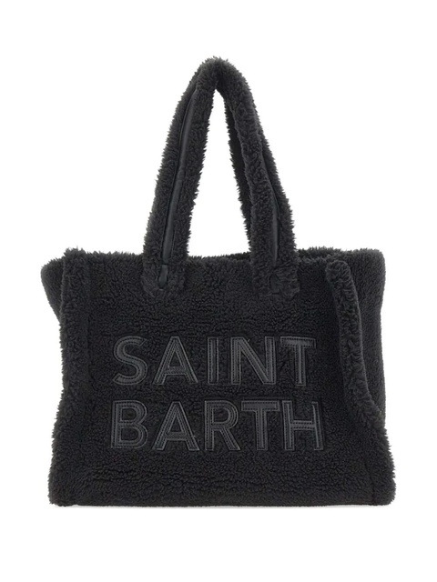 MC2 Saint Barth Colette Teddy embroidered tote bag - Black - zdjęcie produktu nr 1