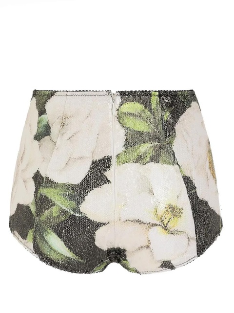 Dolce & Gabbana floral-print briefs - White - zdjęcie produktu nr 2