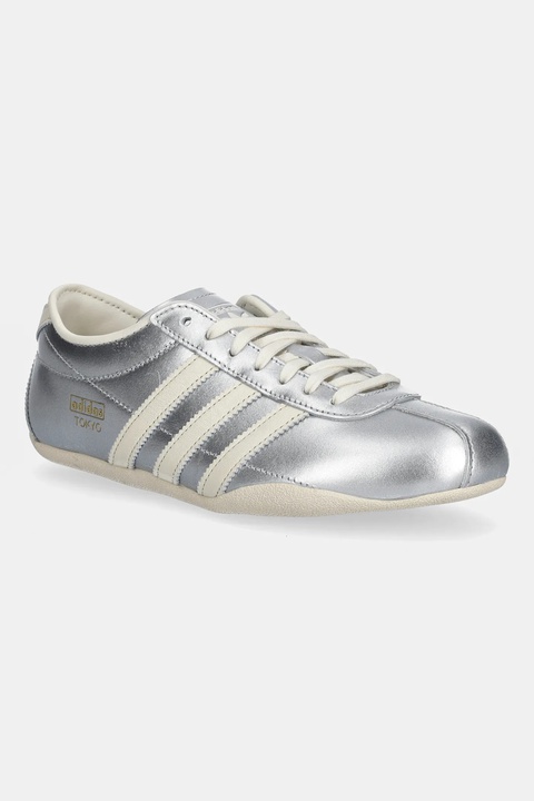 adidas Originals sneakersy skórzane Tokyo W damskie kolor srebrny JQ0593 - zdjęcie produktu nr 1