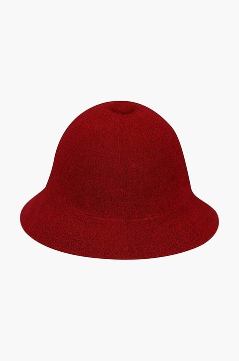 Kangol kapelusz Bermuda Casual kolor czerwony 0397BC.SCARLET-SCARLET - zdjęcie produktu nr 1