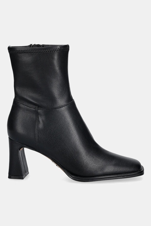 Steve Madden botki Harp damskie kolor czarny na słupku 11005106 - zdjęcie produktu nr 2