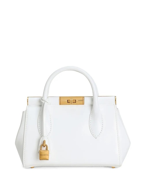 Dolce & Gabbana leather tote bag - White - zdjęcie produktu nr 1