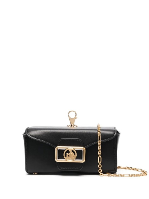 Lanvin logo-plaque mini bag - Black - zdjęcie produktu nr 1