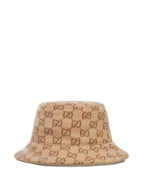 Gucci logo bucket hat - Neutrals - zdjęcie produktu nr 1
