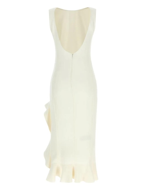 PINKO ruffled dress - White - zdjęcie produktu nr 2