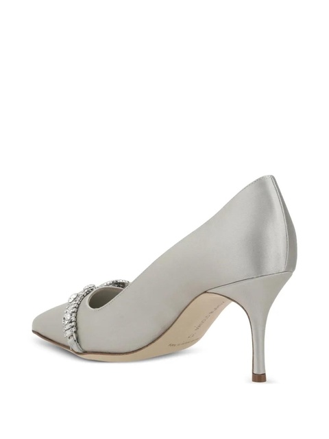 Manolo Blahnik 70mm Asapump pumps - Grey - zdjęcie produktu nr 2
