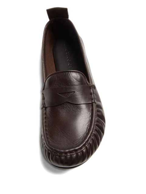 Acne Studios round-toe loafers - Brown - zdjęcie produktu nr 2