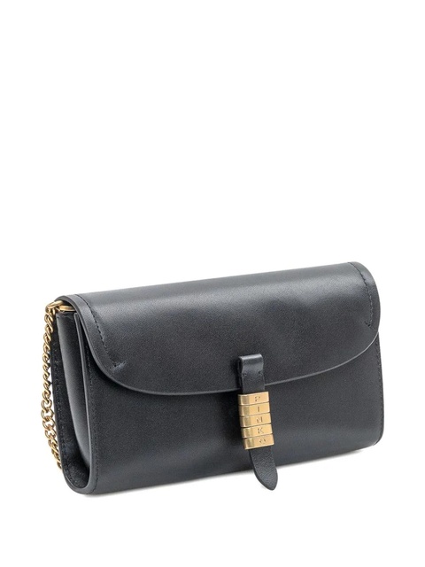 PINKO leather chain-strap shoulder bag - Black - zdjęcie produktu nr 2