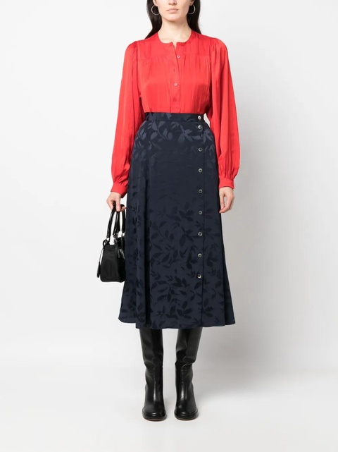 Zadig&Voltaire June Jac Ikat silk skirt - Blue - zdjęcie produktu nr 1