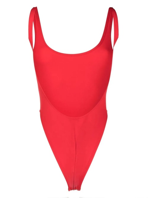 Diesel Bfsw-Pamela logo-print swimsuit - Red - zdjęcie produktu nr 2