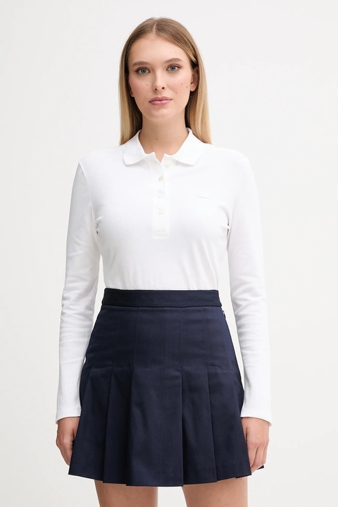 Lacoste longsleeve damski kolor biały PF5464 - zdjęcie produktu nr 1