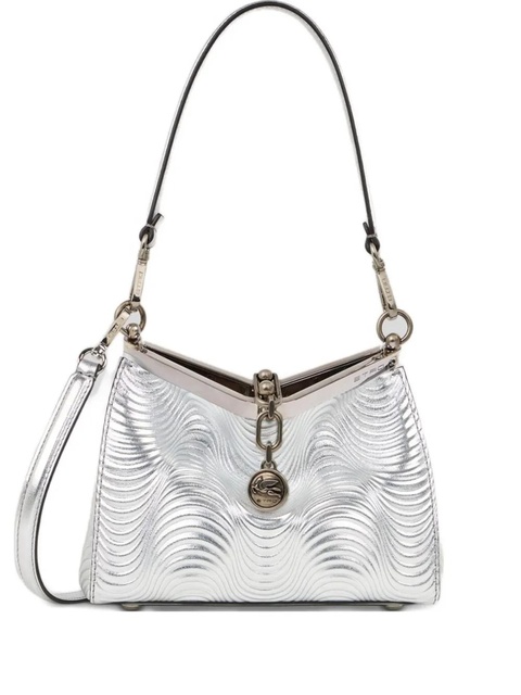 ETRO small Vela shoulder bag - Silver - zdjęcie produktu nr 1