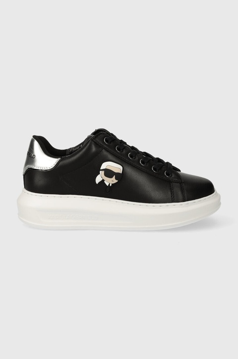 Karl Lagerfeld sneakersy skórzane KAPRI kolor czarny KL62530N - zdjęcie produktu nr 1