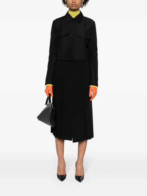 FENDI tailored cropped blazer - Black - zdjęcie produktu nr 2