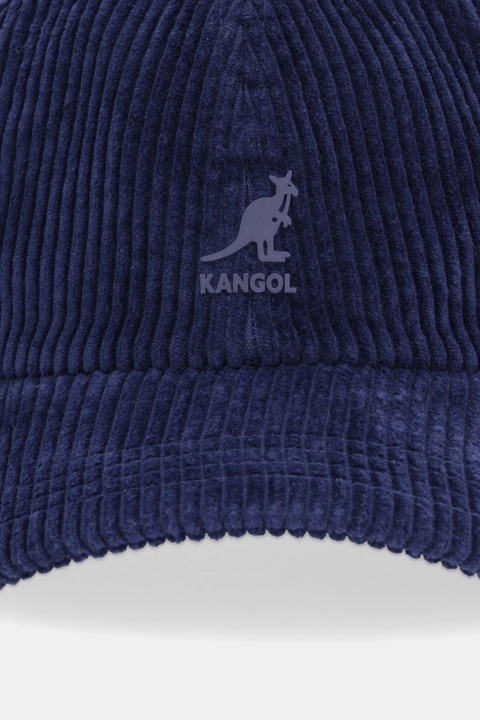 Kangol czapka z daszkiem bawełniana EARFLAP kolor granatowy K5470.HI501 - zdjęcie produktu nr 1