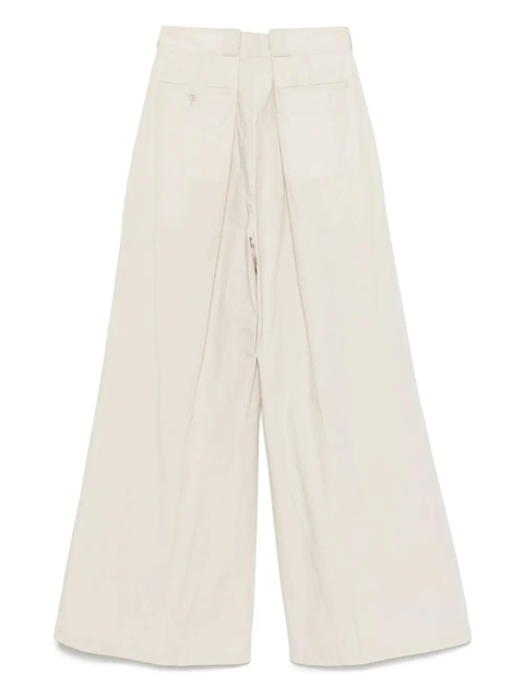 Maison Margiela pleat-detail trousers - Neutrals - zdjęcie produktu nr 2