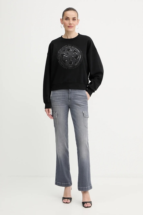 Guess jeansy damskie high waist W5YA1B D5QO1 - zdjęcie produktu nr 2