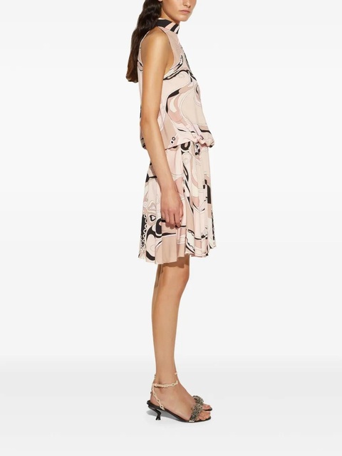 PUCCI orchidee-print dress - Neutrals - zdjęcie produktu nr 2