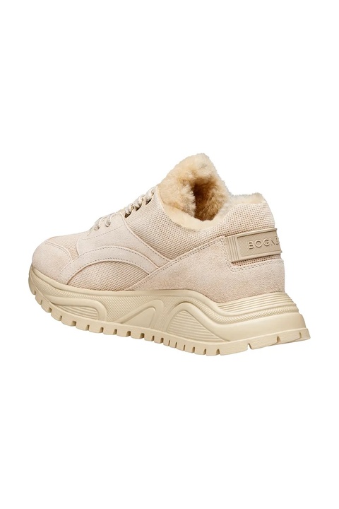 Bogner sneakersy skórzane MALAGA 20 A damskie kolor beżowy 22540353 - zdjęcie produktu nr 2