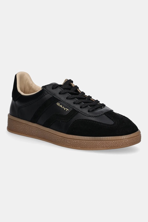 Gant sneakersy skórzane Cuzima damskie kolor czarny 31531039 - zdjęcie produktu nr 1