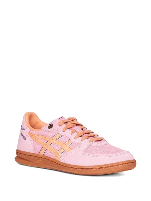 ASICS Skyhand og embroidered-logo suede sneakers - Pink - zdjęcie produktu nr 2