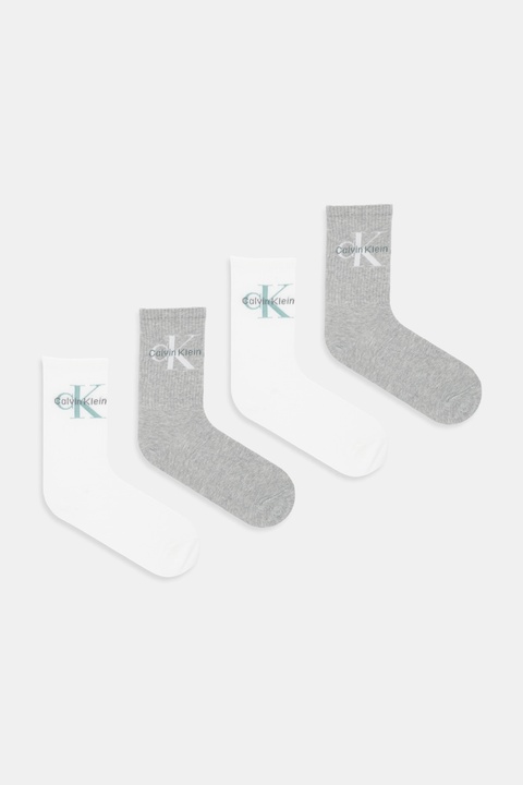 Calvin Klein Jeans skarpetki 4-pack kolor szary 701235384 - zdjęcie produktu nr 2