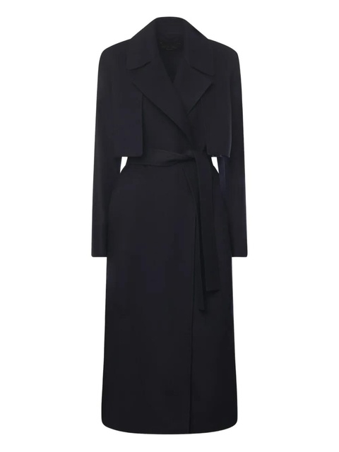Loro Piana belted coat - Blue - zdjęcie produktu nr 2