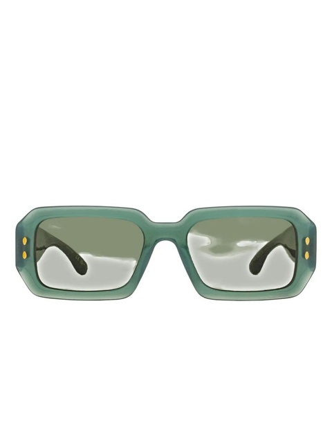 Isabel Marant Eyewear rectangular-frame sunglasses - Green - zdjęcie produktu nr 1