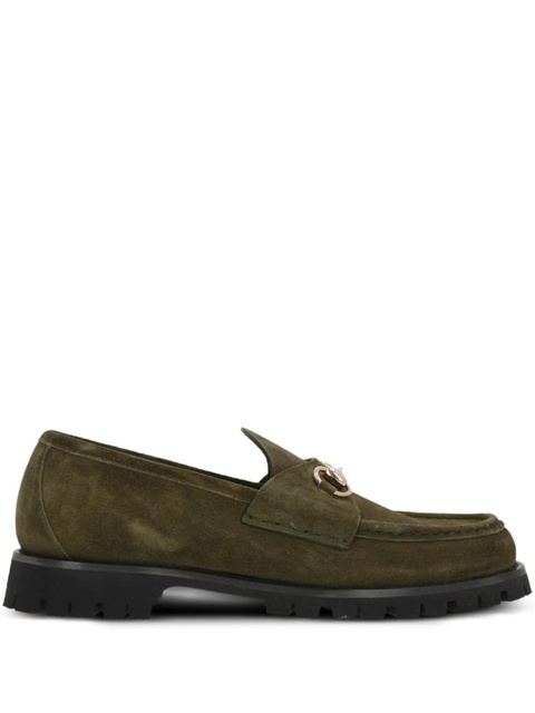 Gucci horsebit platform loafers - Green - zdjęcie produktu nr 1