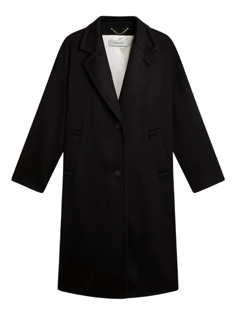 Golden Goose single-breasted welt-pocket coat - Black - zdjęcie produktu nr 1