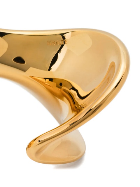 KHAITE curved brass bracelet - Gold - zdjęcie produktu nr 2