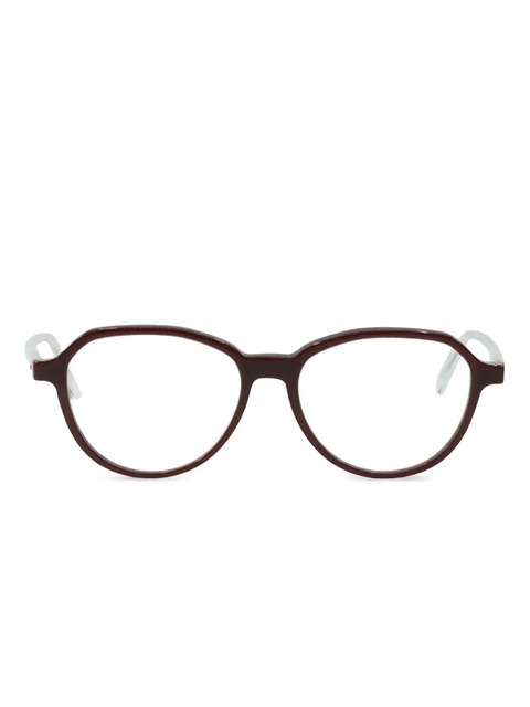 LOEWE round-frame glasses - Brown - zdjęcie produktu nr 1