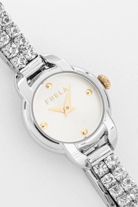 Furla zegarek damski kolor srebrny WW00064009L1 - zdjęcie produktu nr 1